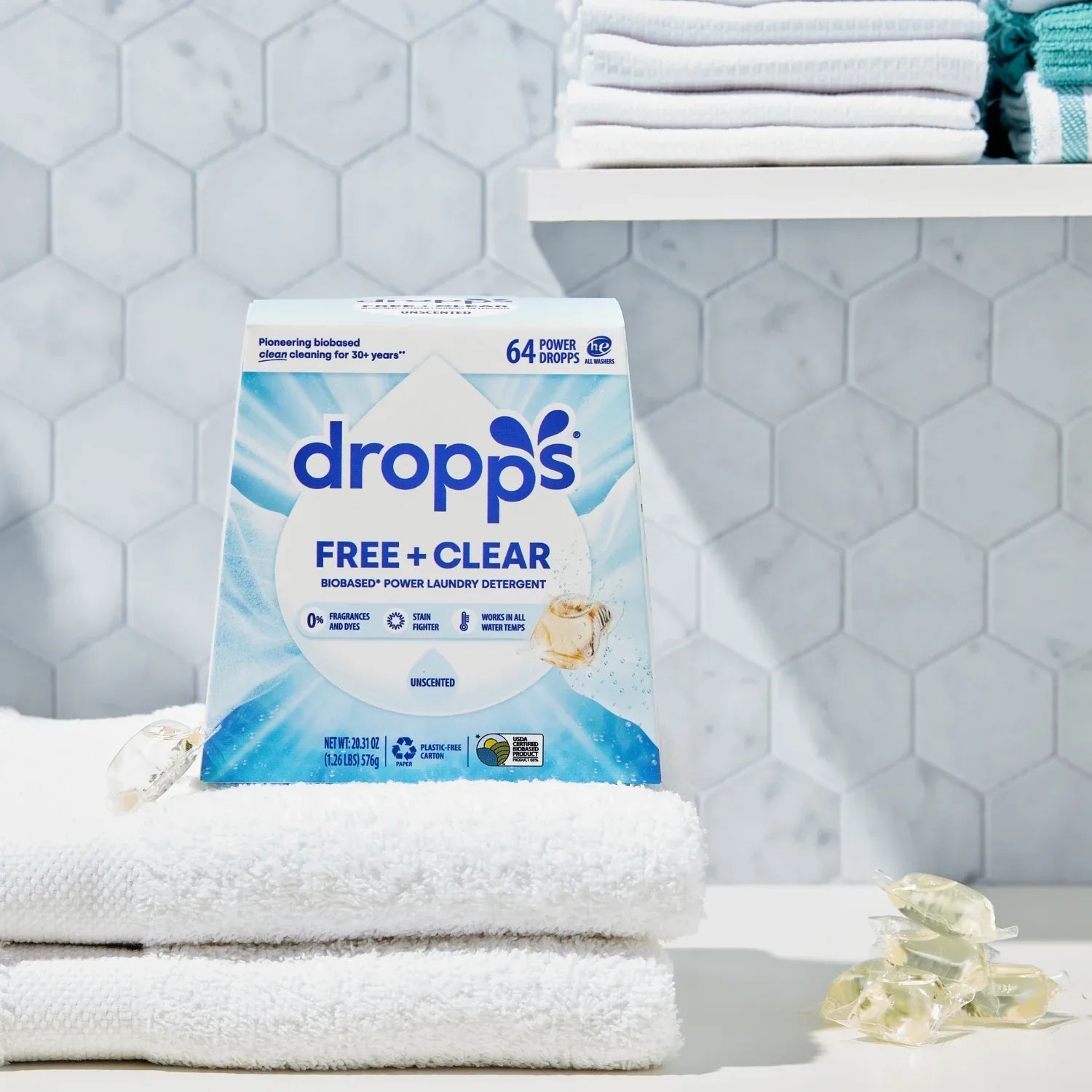 Dropps Laundry Detergent: The Ease Of Pods, Without The Impact