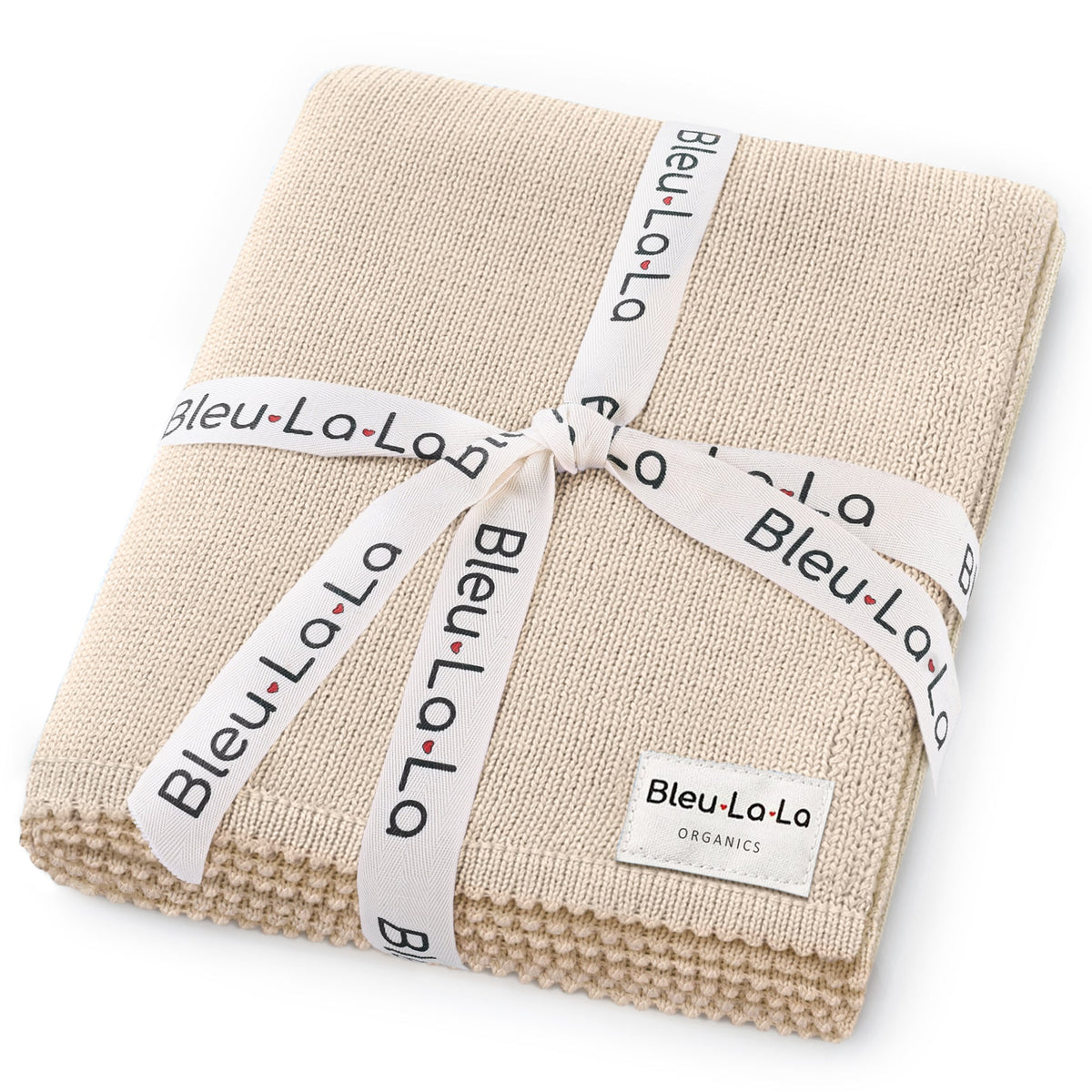Luxe Organic Cotton Knit Baby Blanket