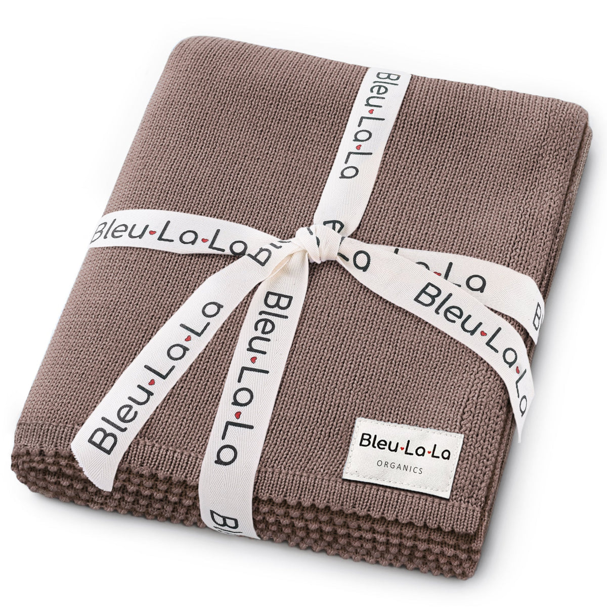 Luxe Organic Cotton Knit Baby Blanket