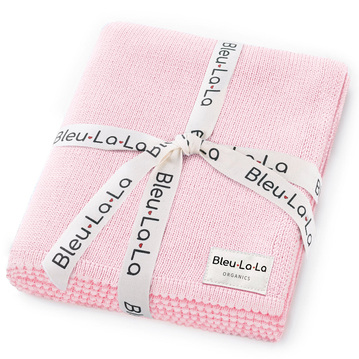 Luxe Organic Cotton Knit Baby Blanket