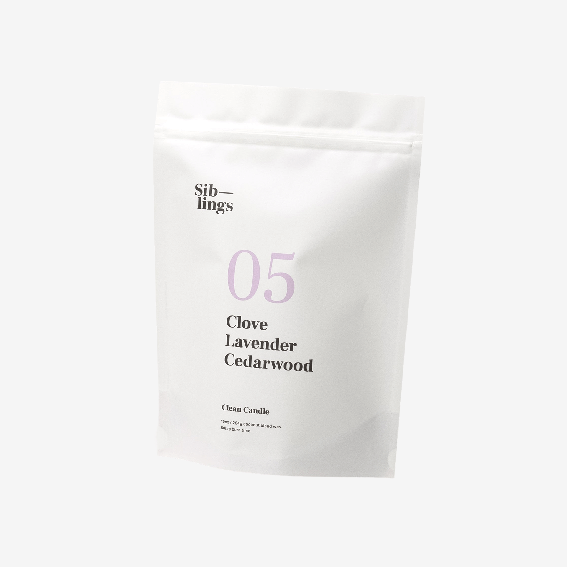 No. 05 Candle Refill — Clove, Lavender, Cedarwood