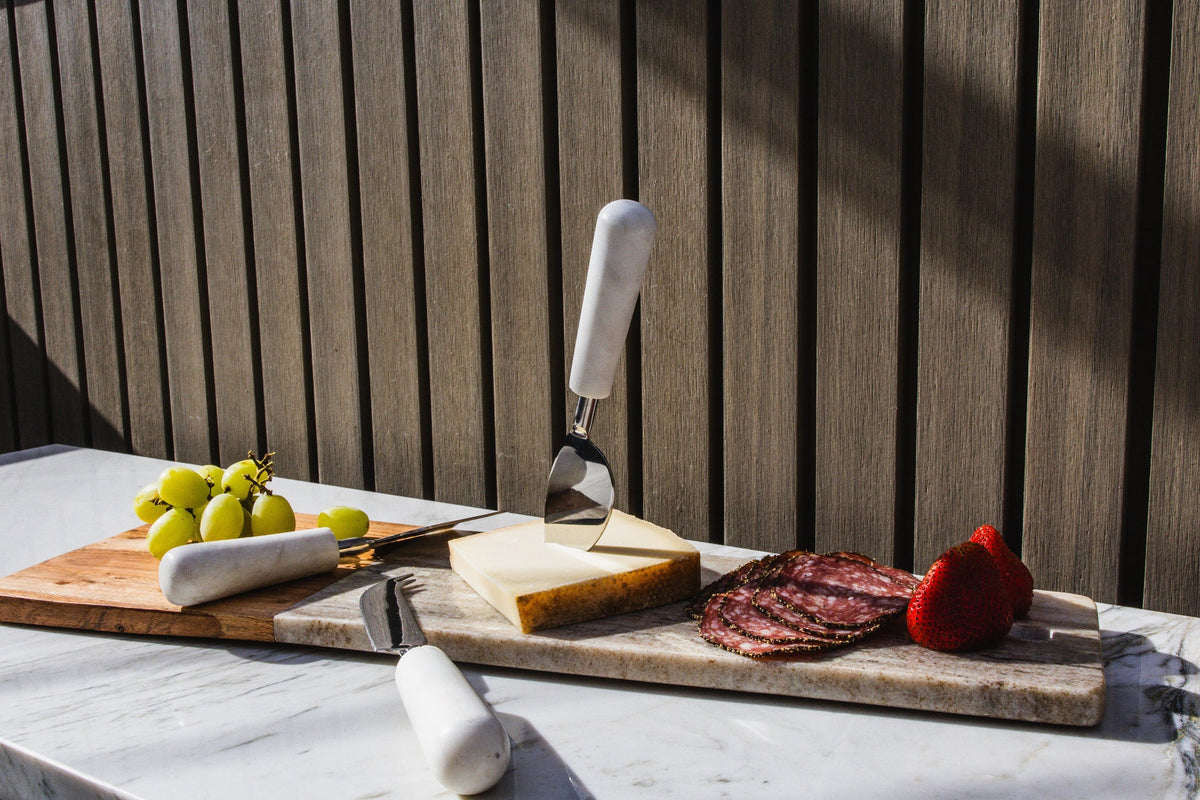 Marble Cheese Board Tools - Set of 3