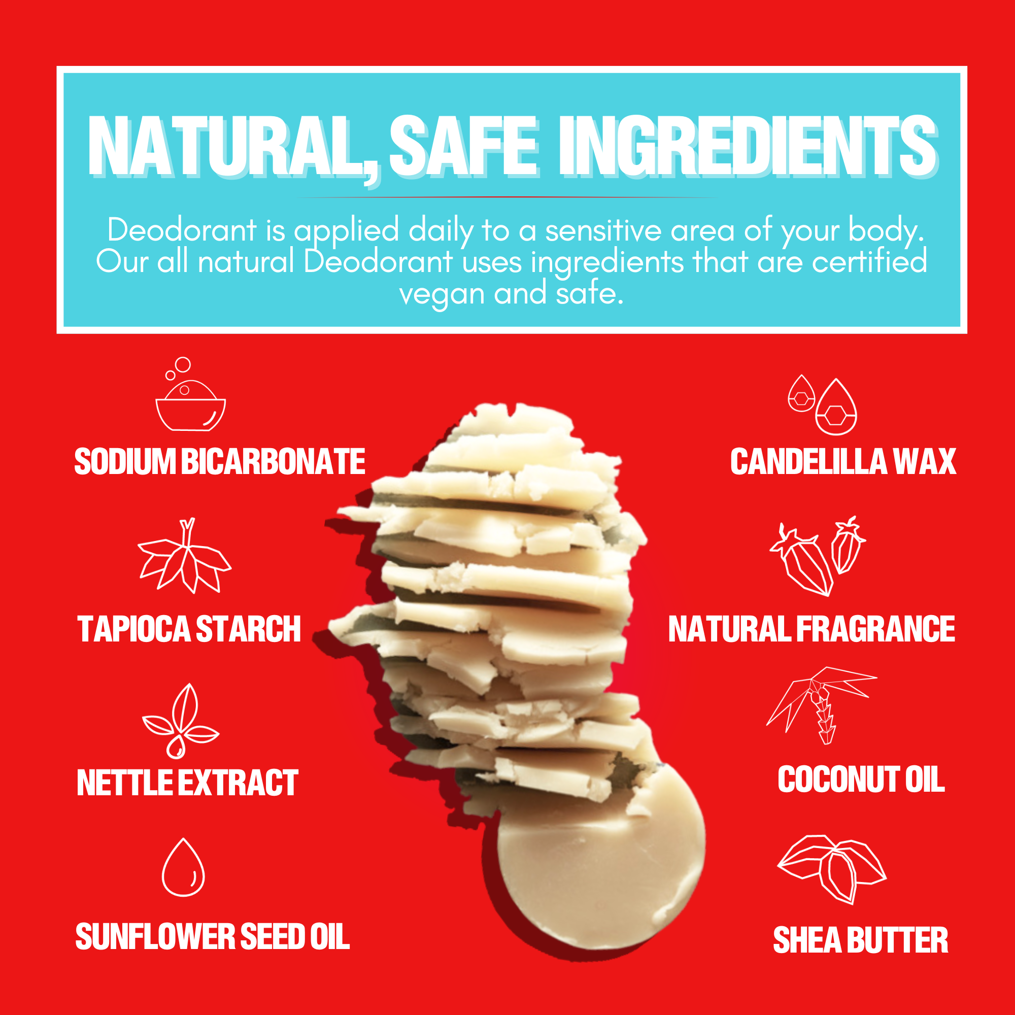 From Dusk Till Dawn Deodorant- Vegan, Aluminum Free