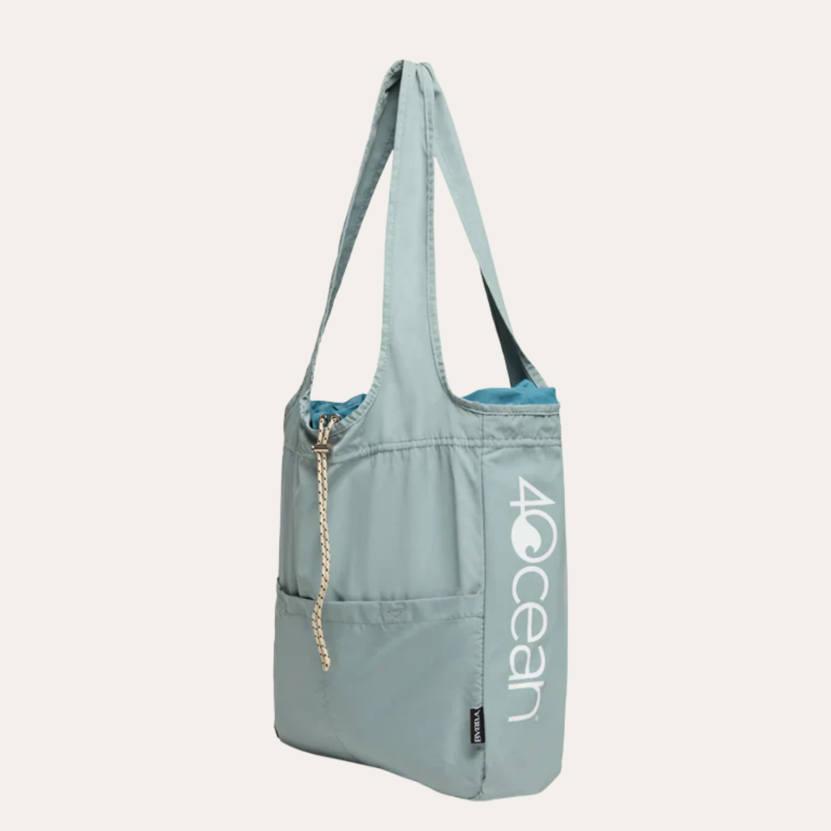 Bybba X 4Ocean The Balos Misty Blue Reusable Tote Bag