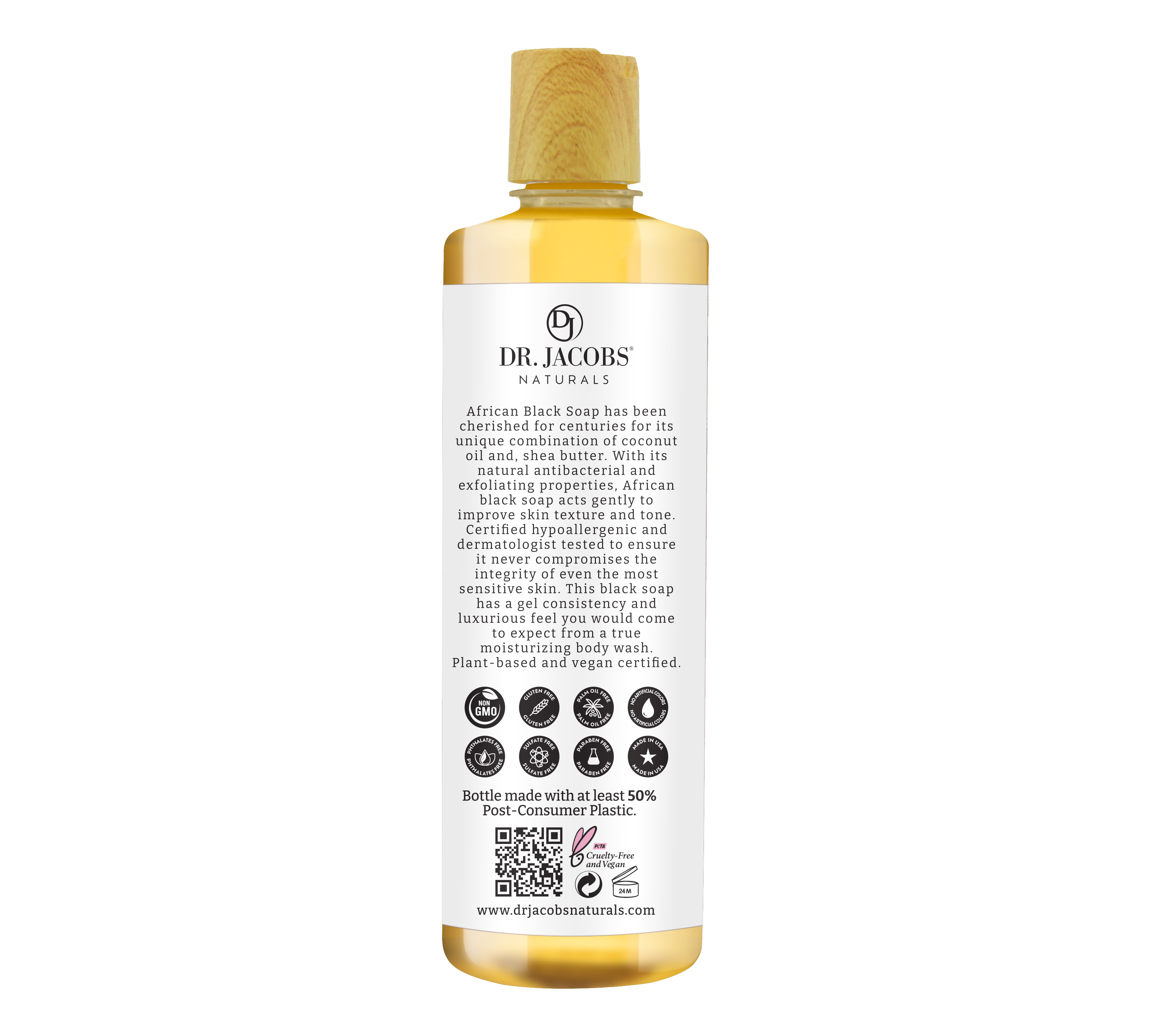 Black Soap with Lavender & Sage