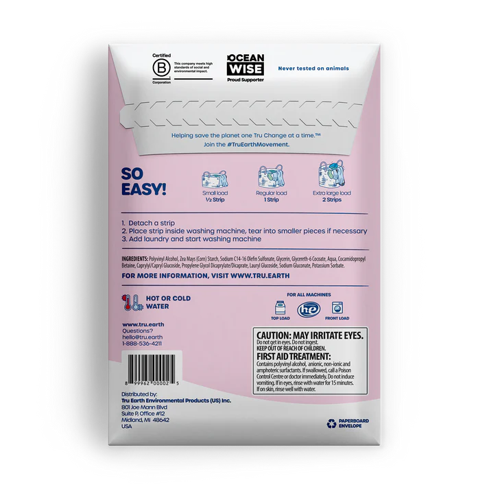 Baby Laundry Detergent Strips