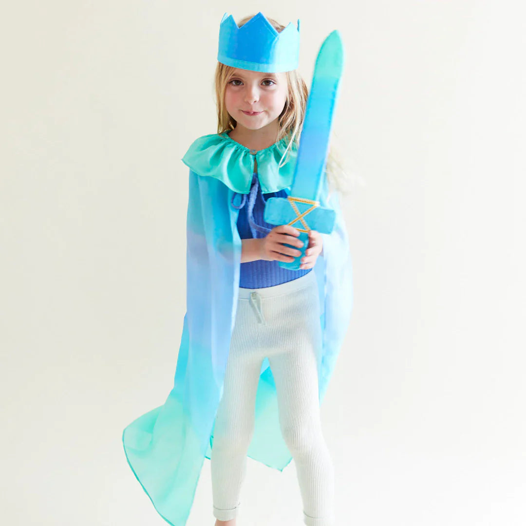 Sea Silk Cape for Kids Dress-Up Play