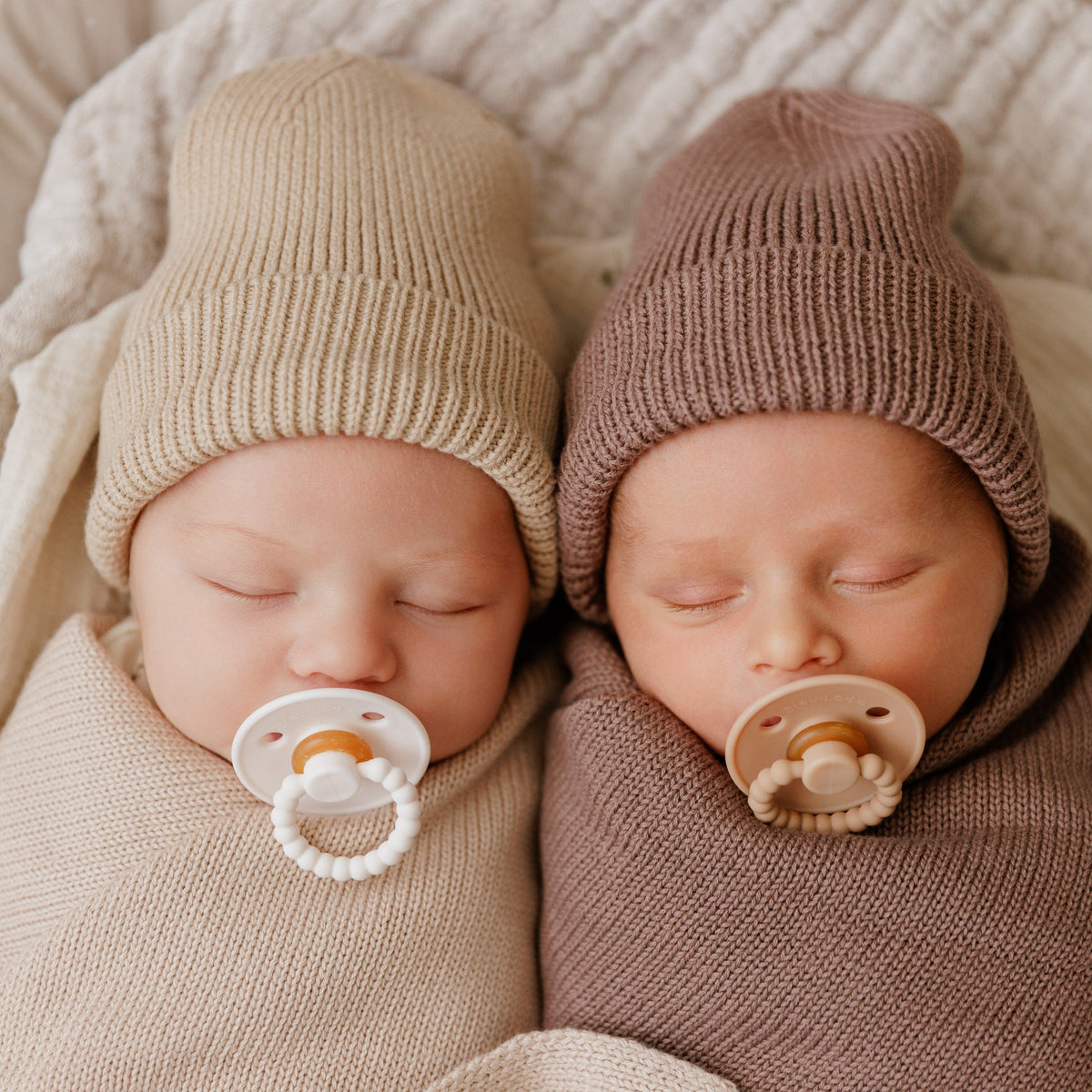 Pacifier Pair with Optional Clips