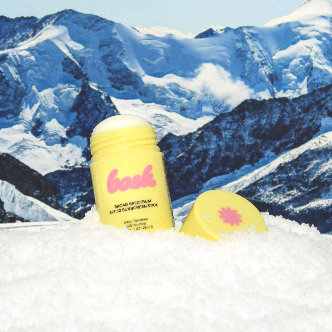 Bask Suncare SPF 50 Fragrance-Free Sun Stick - Winter Sports Essential