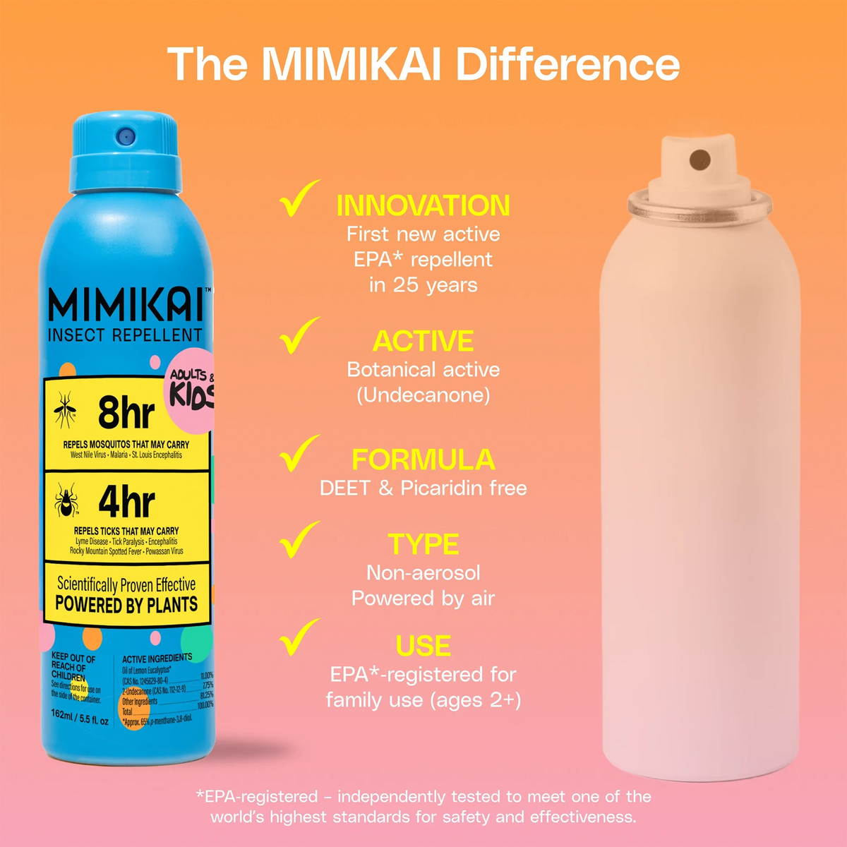 Kids Mosquito & Tick Bug Spray Mist