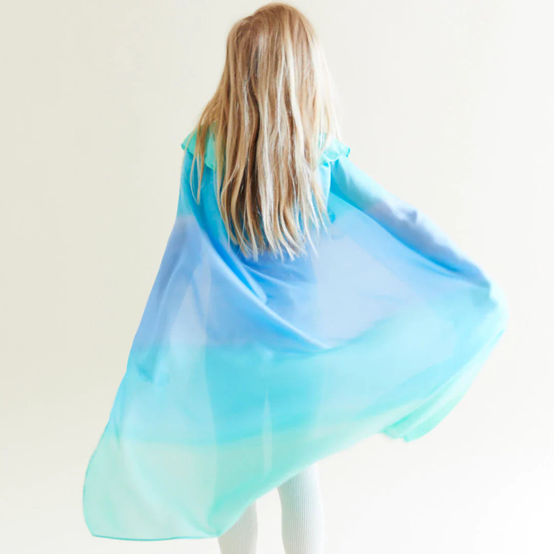 Sea Silk Cape for Kids Dress-Up Play