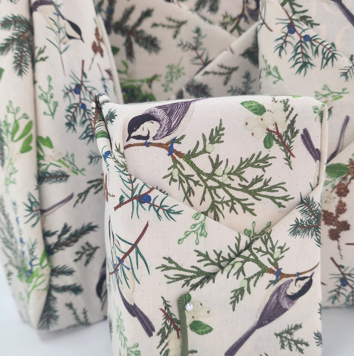 Nadarrach Beathe Coille Furoshiki Gift Wraps - Set of 4