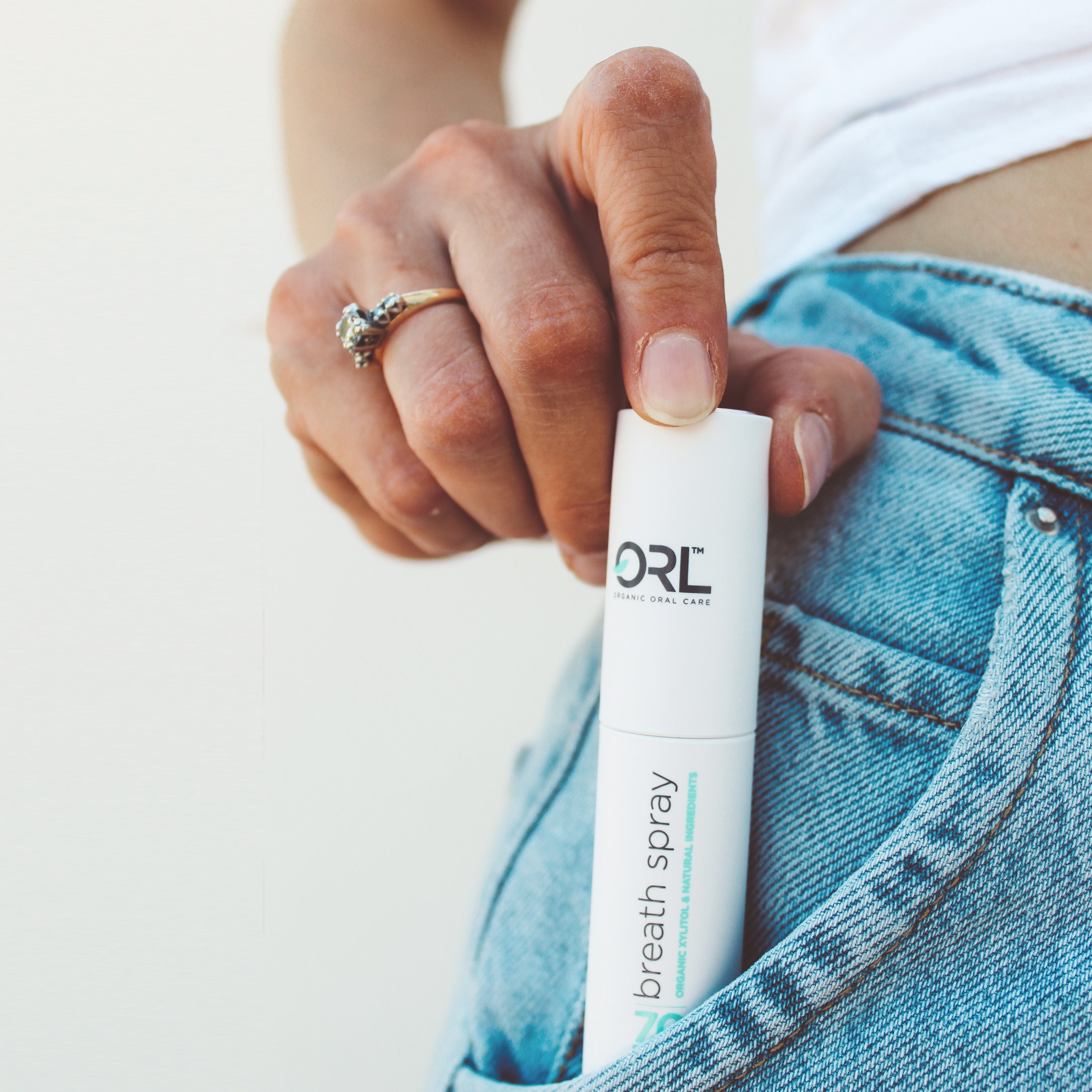 ORL Fresh Mint Natural Breath Spray - 3-Pack