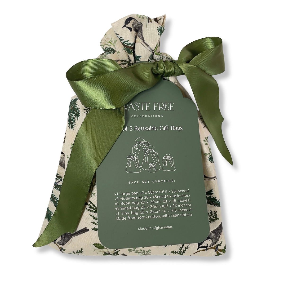 Nadarrach Pincons Reusable Gift Bag Set