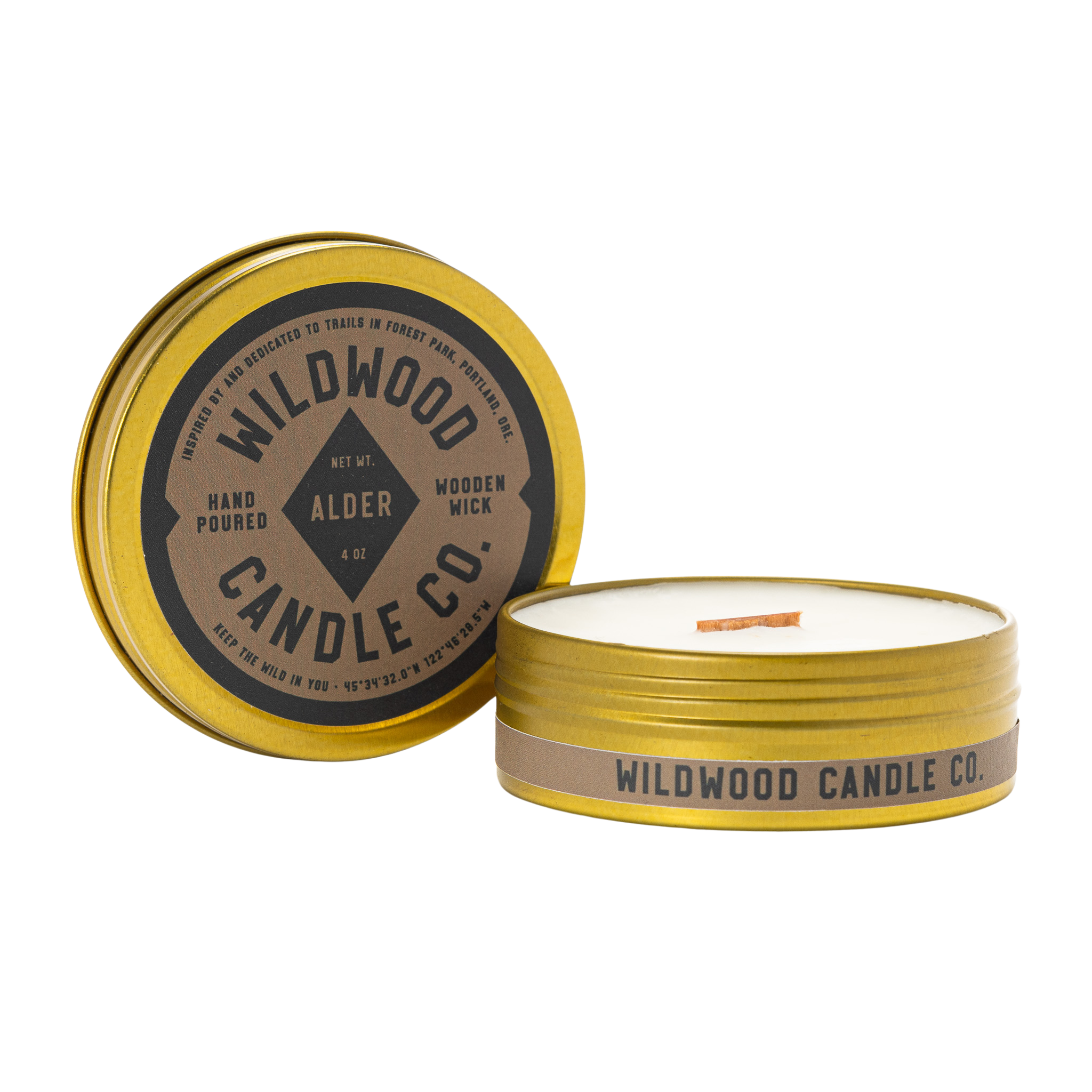Alder Travel Candle - 4oz
