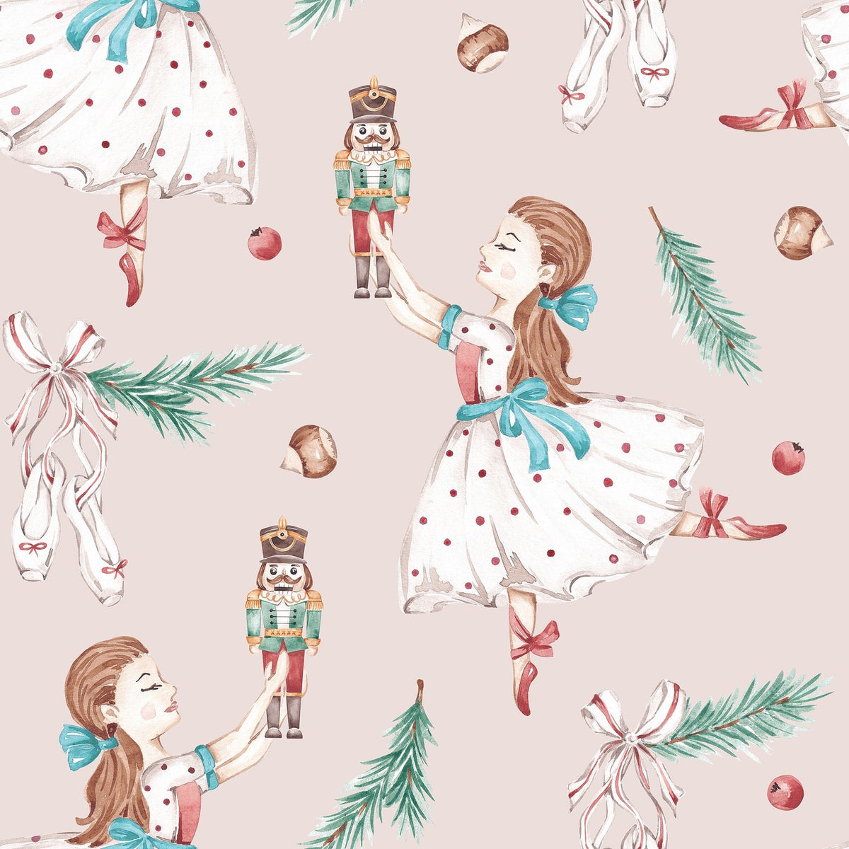 Nutcracker Clara Tanzt - SYO Reusable Gift Bag Set