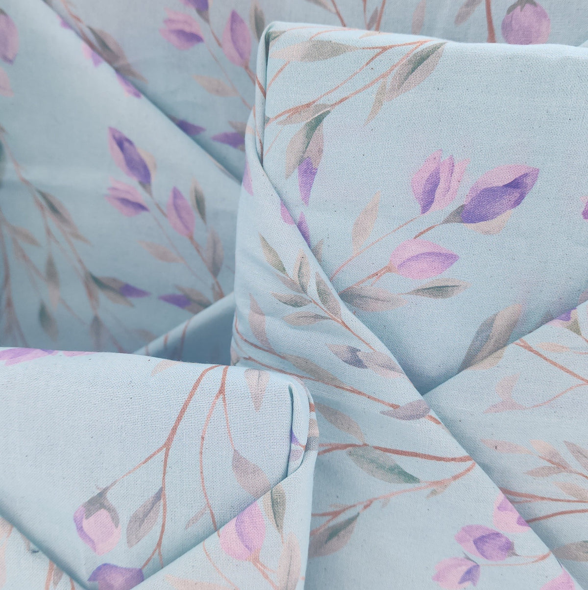 Vignes De Lilas Furoshiki Gift Wraps - Set of 4