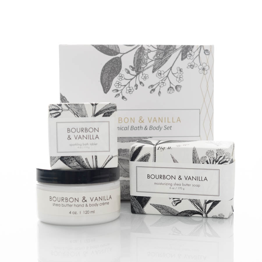 Bourbon & Vanilla - Complete Fragrance Gift Set