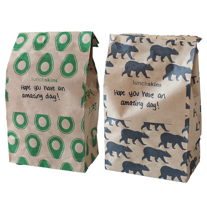 Recyclable Paper Lunch Sacs Variety Pack