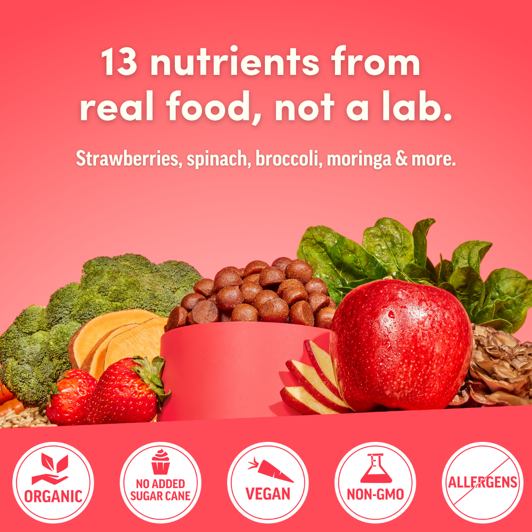 Adult Multivitamin Gummies, Strawberry (120 ct)