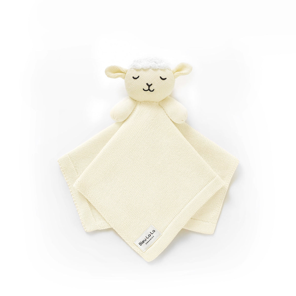 Organic Cotton Plush Lovey Security Blanket