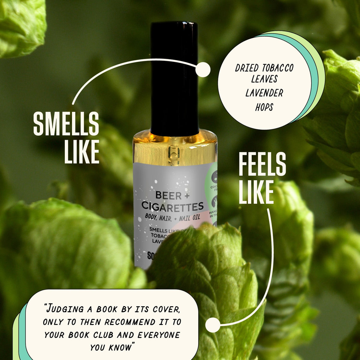 Beer + Cigarettes Botanical Body Oil
