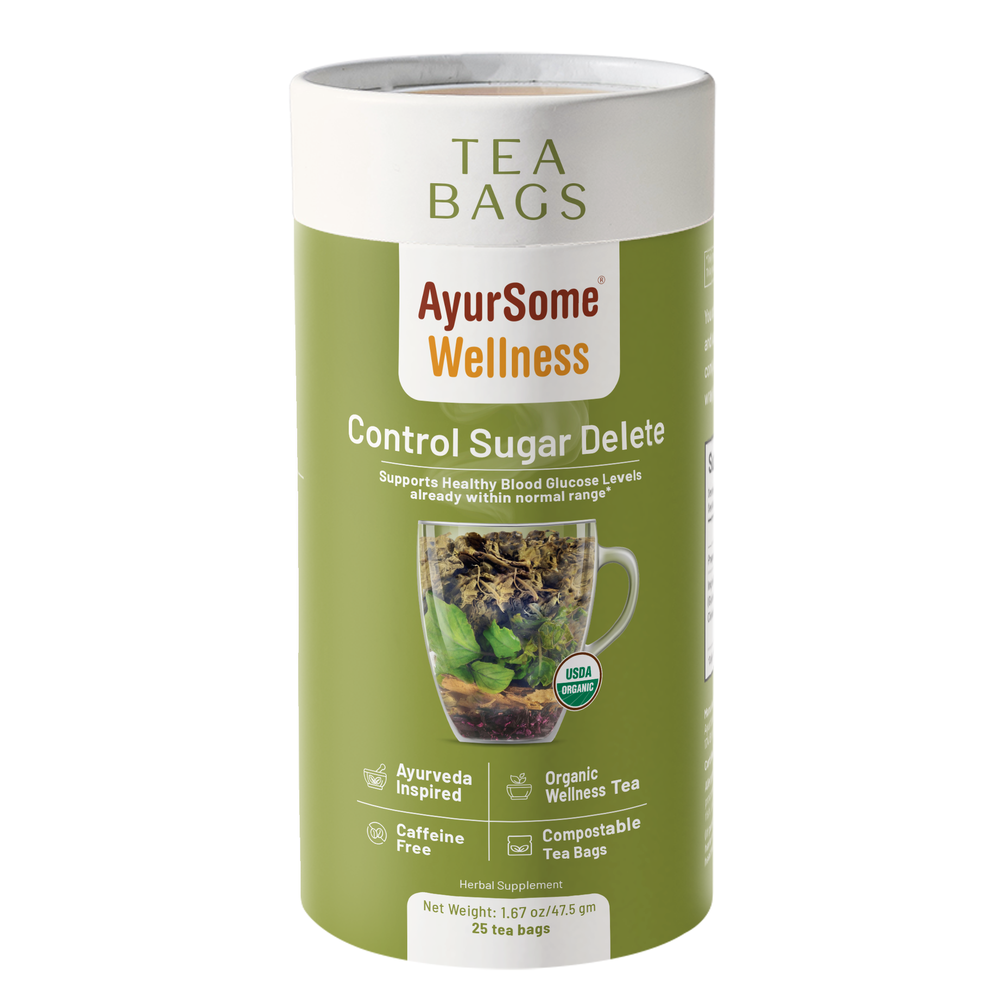 Control Sugar Delete | Organic Gymnema Tea Blend