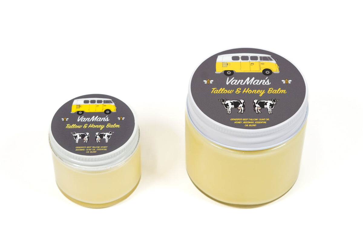 Jumbo Tallow & Honey Balm - 6 oz