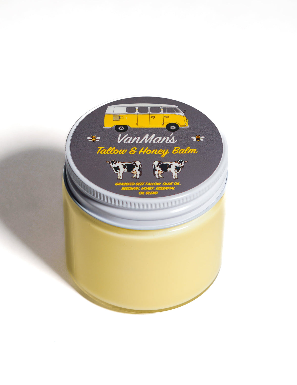 Jumbo Tallow & Honey Balm - 6 oz