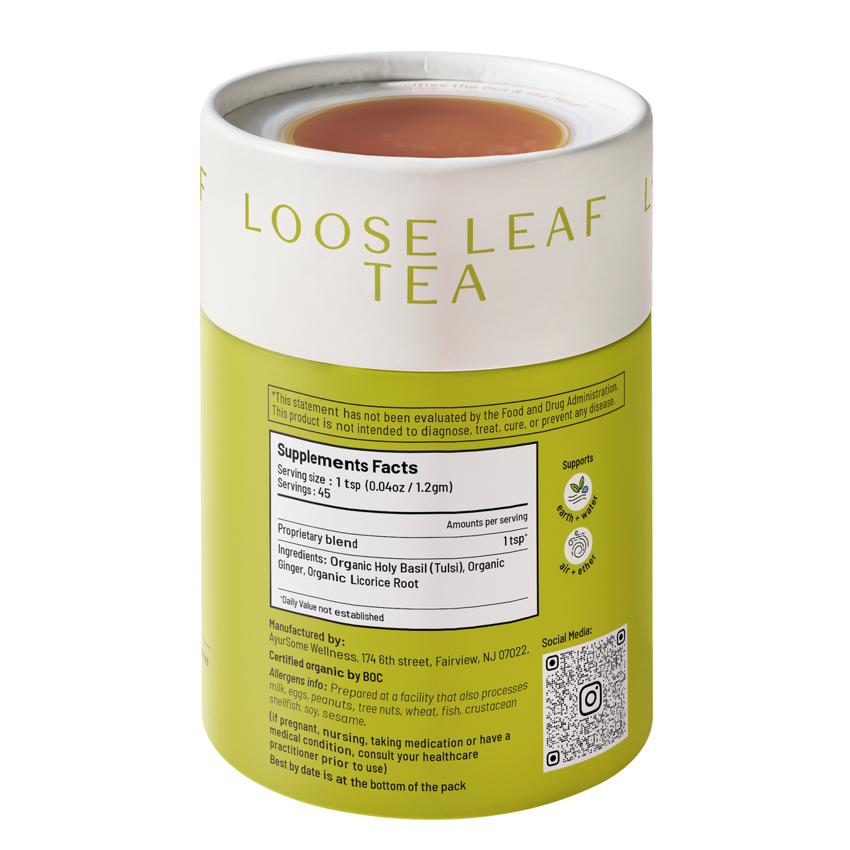 Deconges Tea | Organic Holy Basil Tea Blend