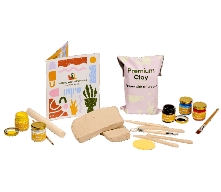 Deluxe Pottery Kit  – Air Dry