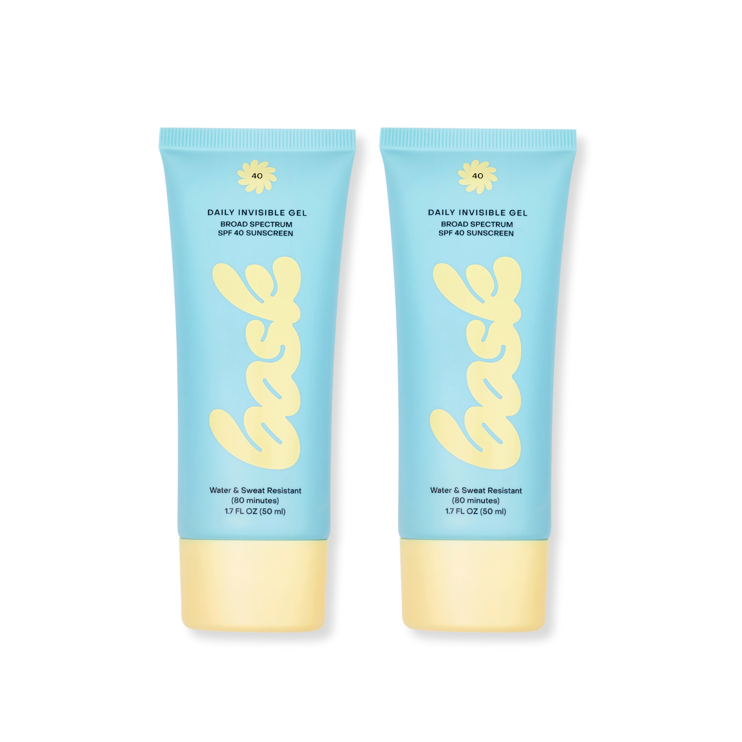 Bask Suncare Daily Invisible Gel SPF 40 - Face Sunscreen