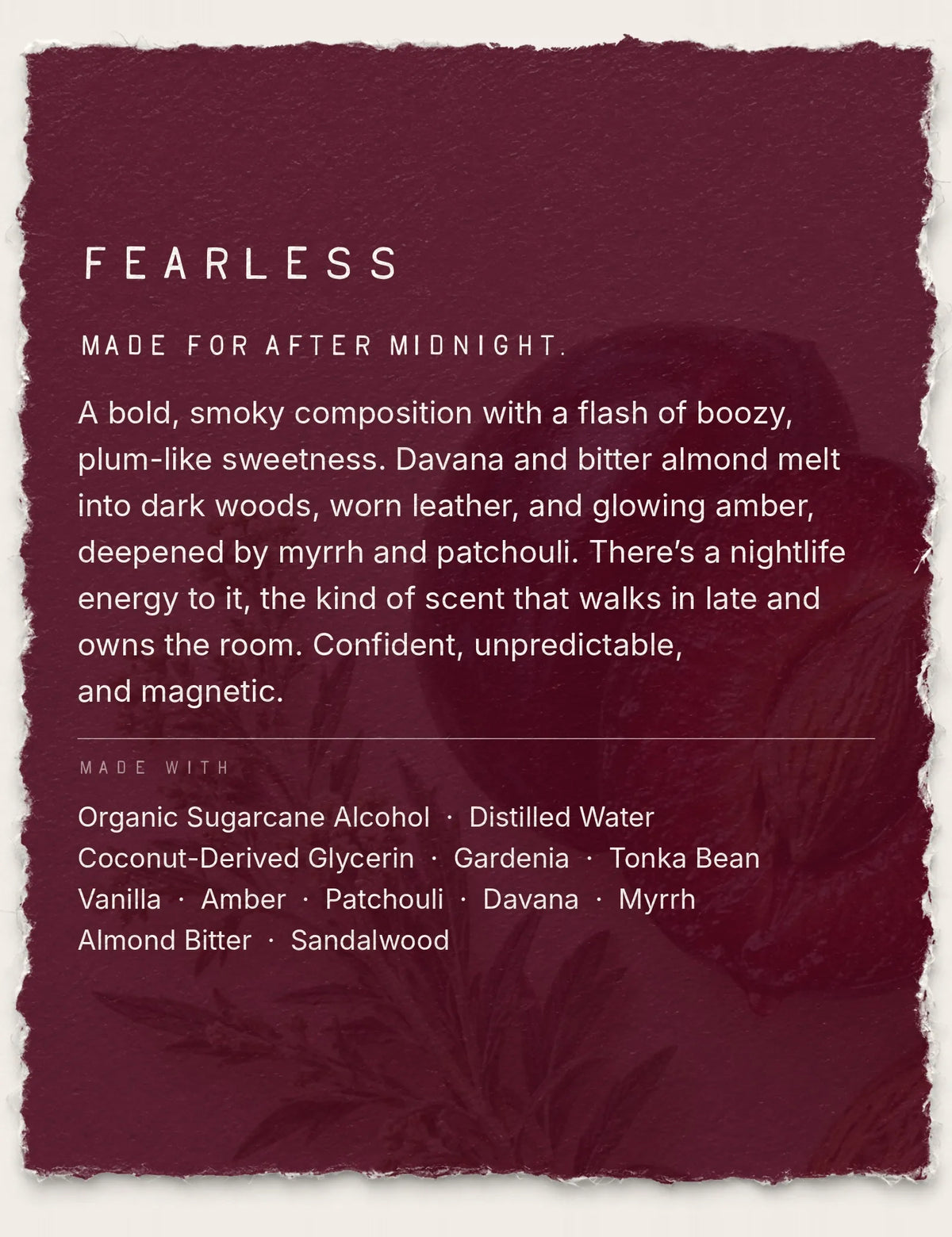 NEW & OPTIMIZED || Fearless Fragrance