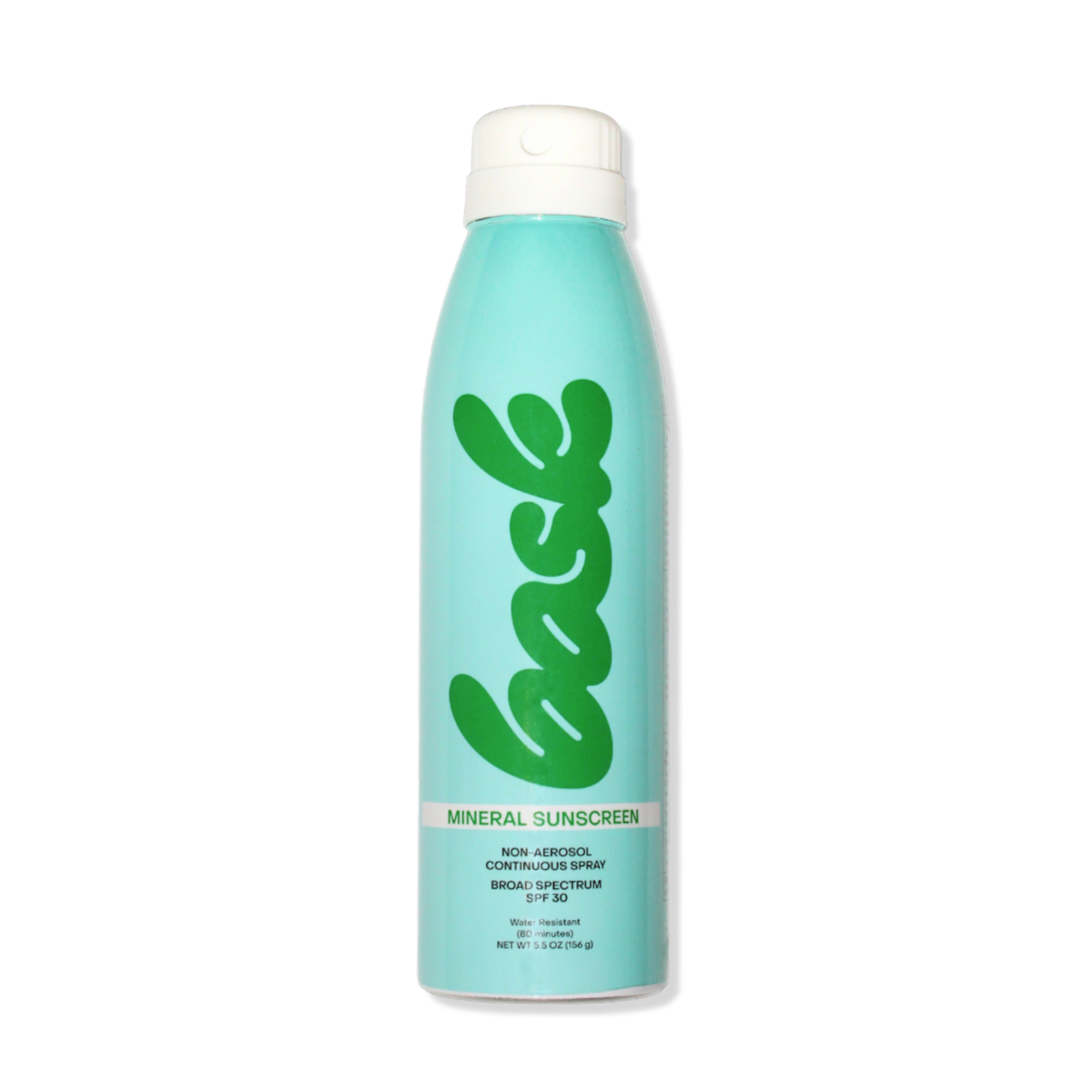 Bask Suncare SPF 30 Mineral Fragrance-Free Non-Aerosol Spray