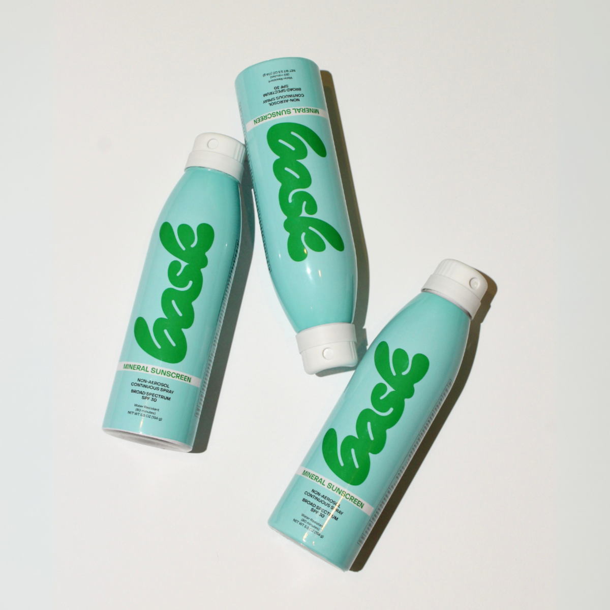Bask Suncare SPF 30 Mineral Fragrance-Free Non-Aerosol Spray