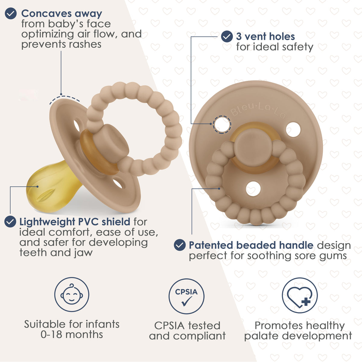 Pacifier & Matching Clip Set