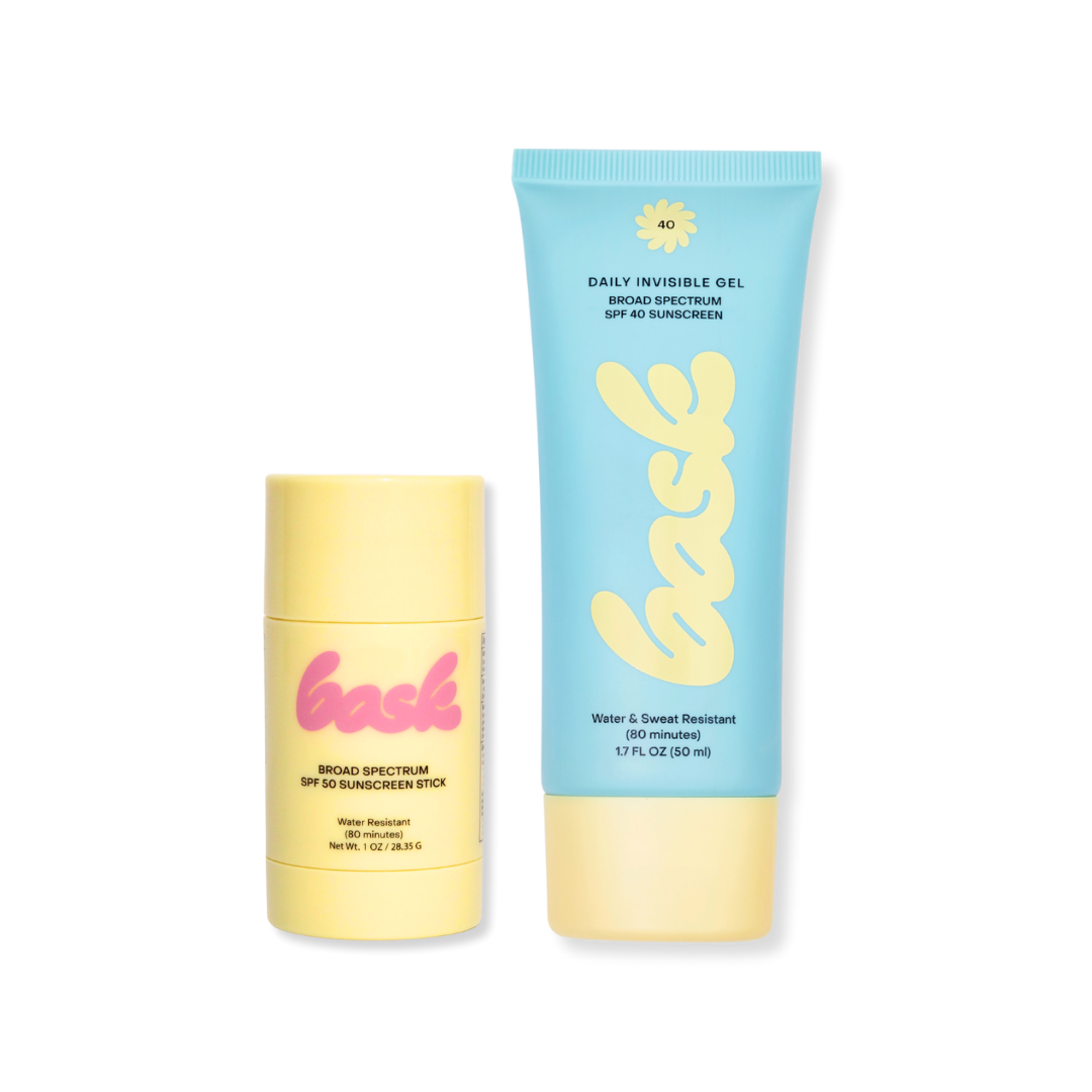 Bask Suncare The Face & Lip Bundle - Daily SPF Dream Team