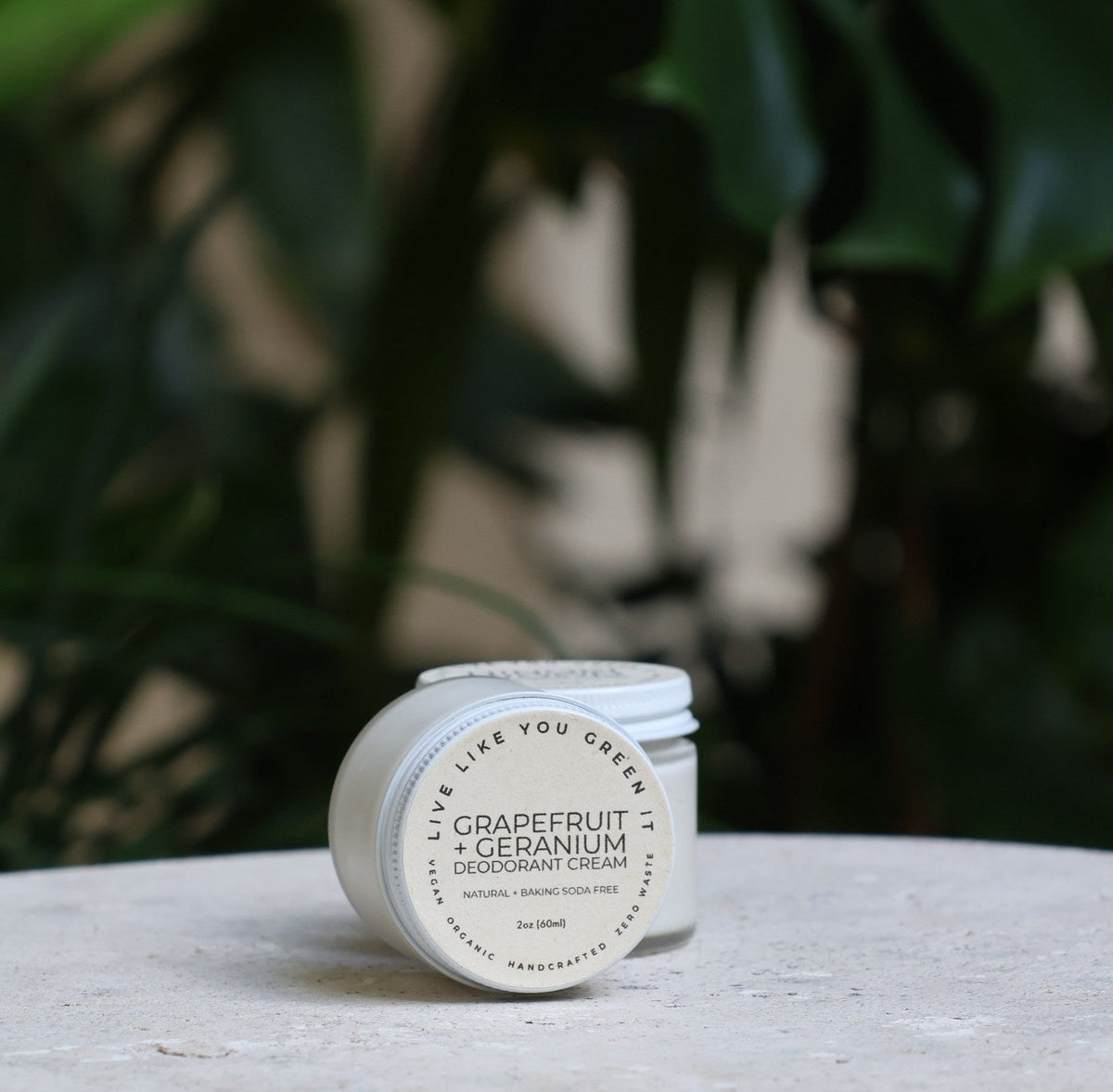 Natural Deodorant Cream - Vegan Deodorant, Baking Soda Free, Organic