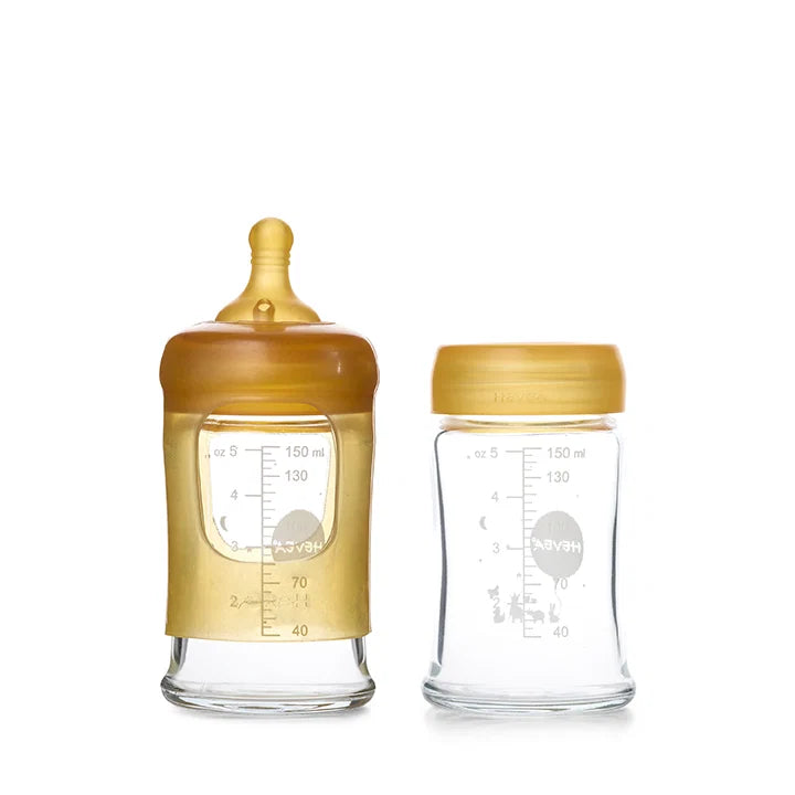 Plastic Free Glass Baby Bottle 2-Pack