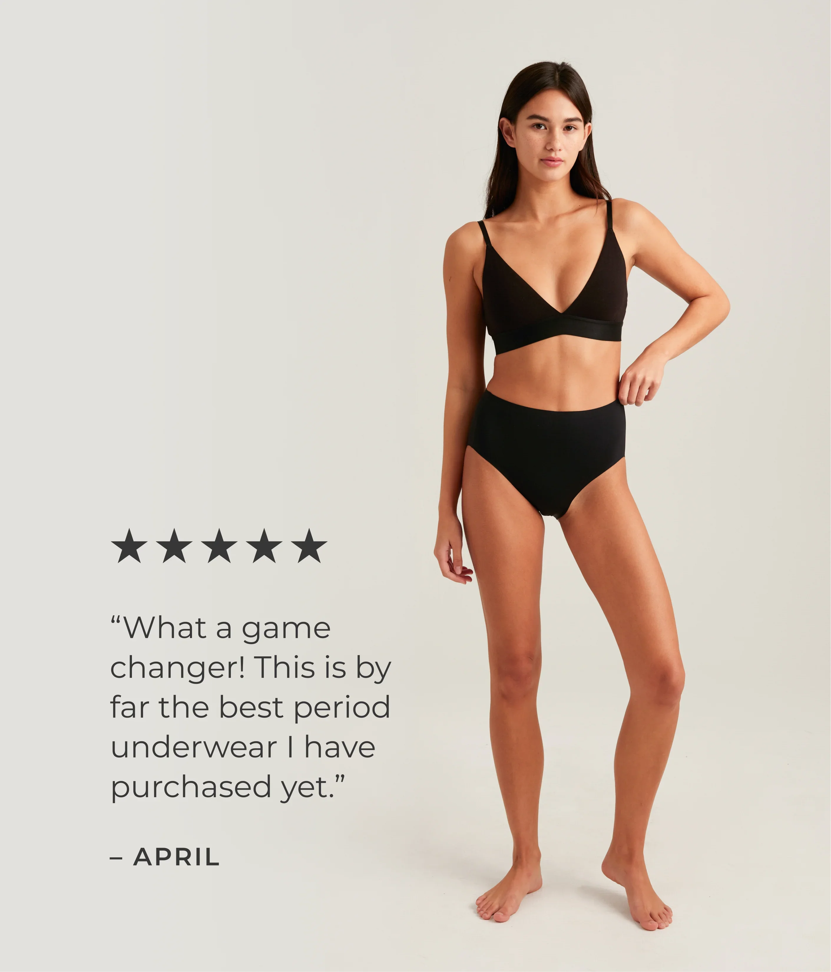 Leakproof Period Seamless High Waist