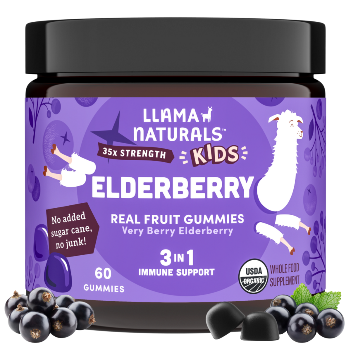 Family Immune Support Bundle - Kids + Adult Elderberry Gummies
