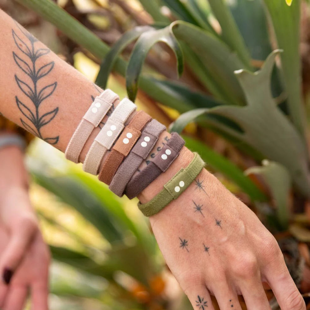 Brown Organic Hair Ties