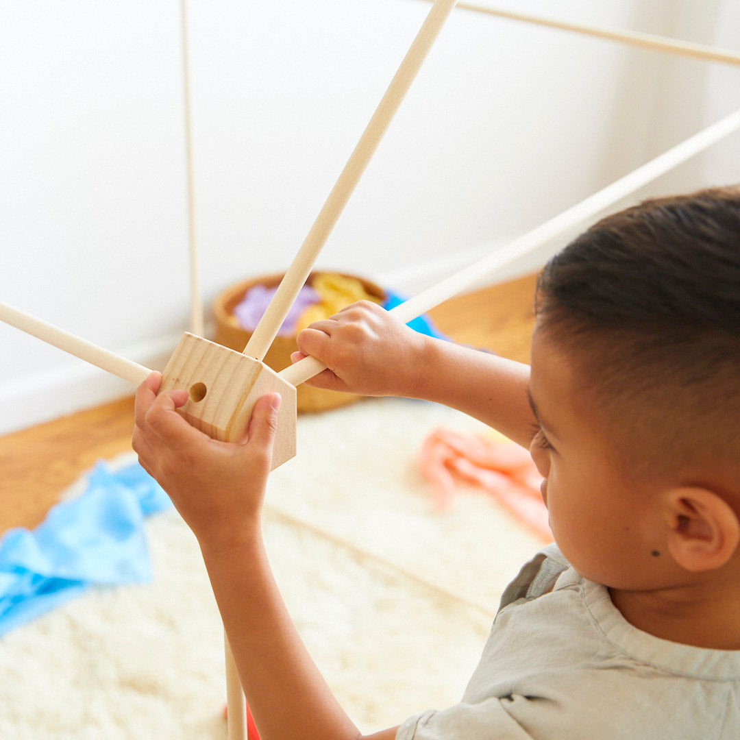 Natural Wood Playfort