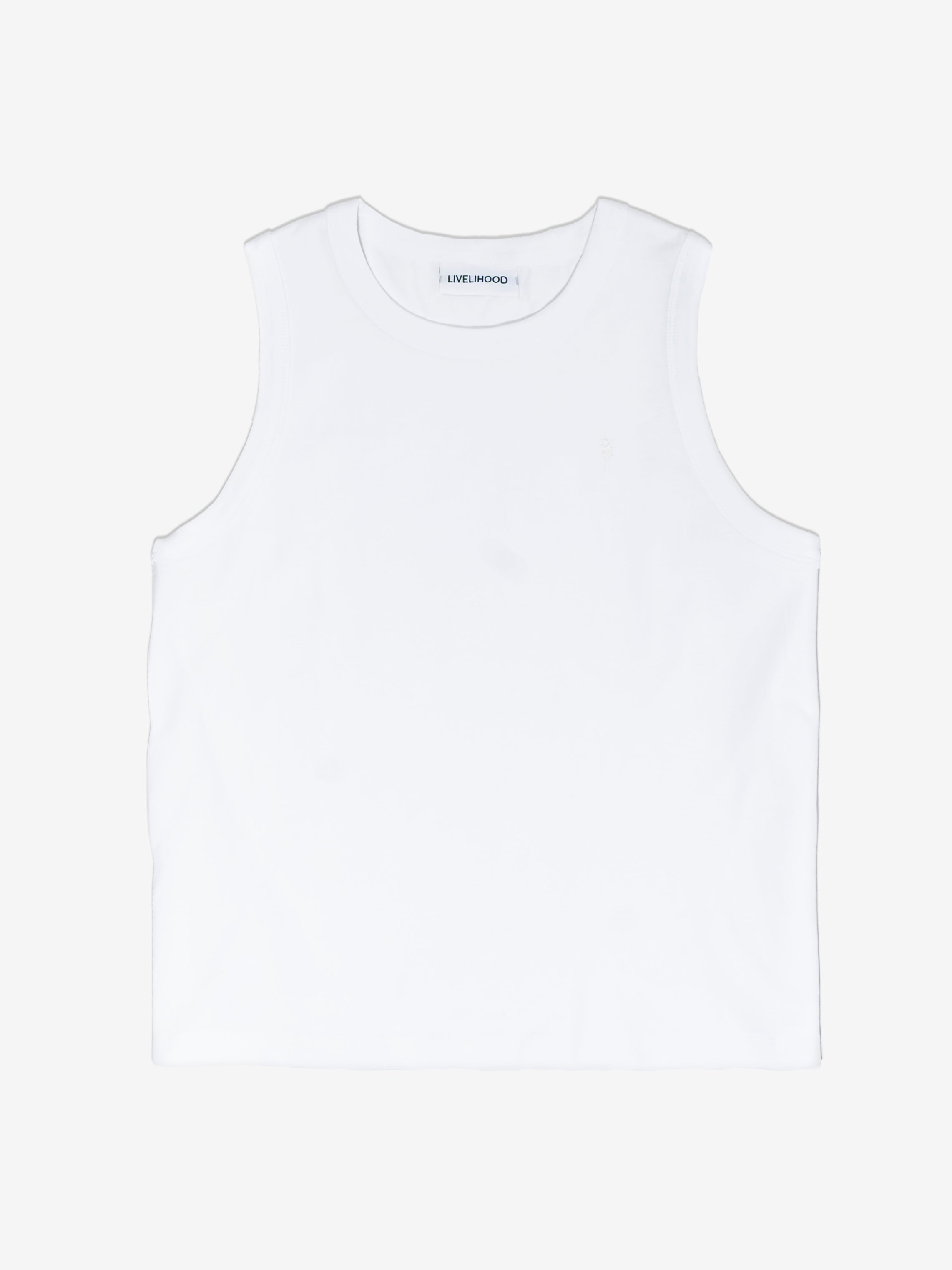 Everyday Tank, Lightweight, Sustainable in White