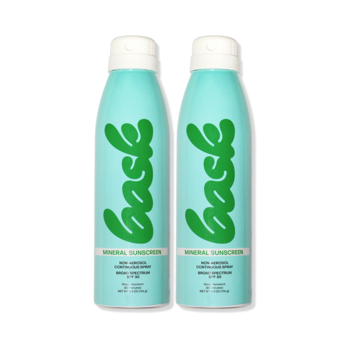 Bask Suncare SPF 30 Mineral Fragrance-Free Non-Aerosol Spray