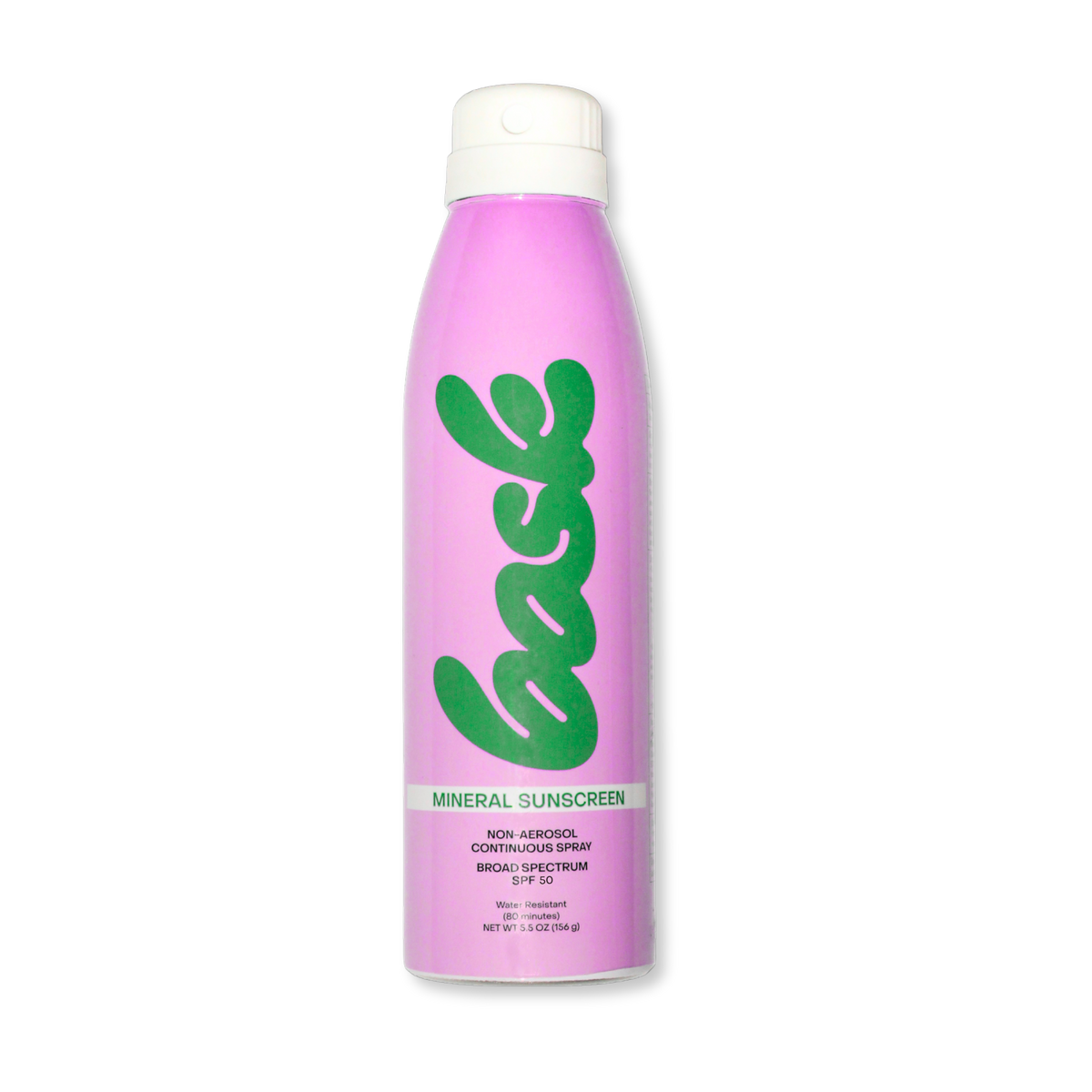 Bask Suncare SPF 30 Mineral Fragrance-Free Non-Aerosol Spray