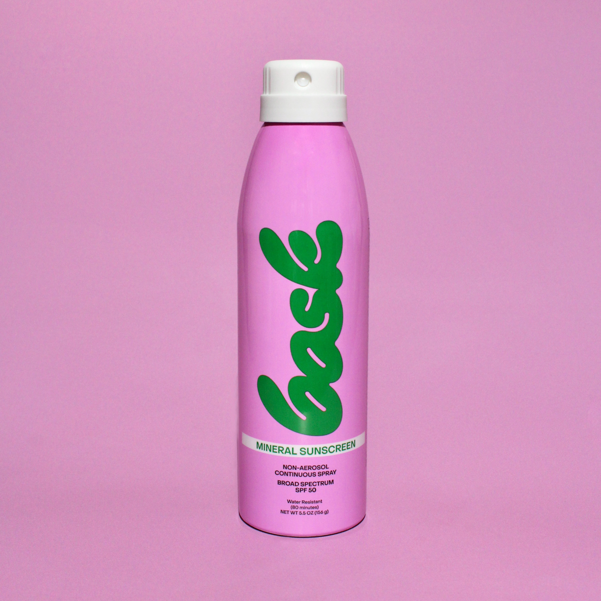 Bask Suncare SPF 30 Mineral Fragrance-Free Non-Aerosol Spray