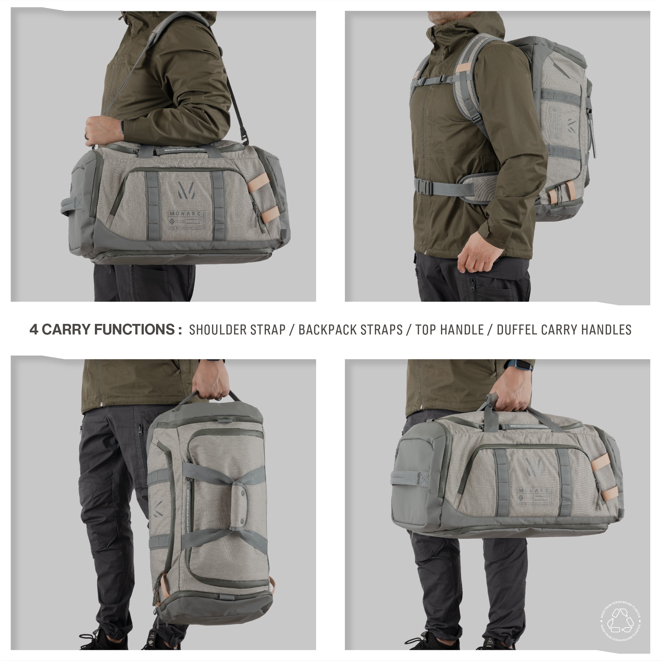 40L Duffel Backpack