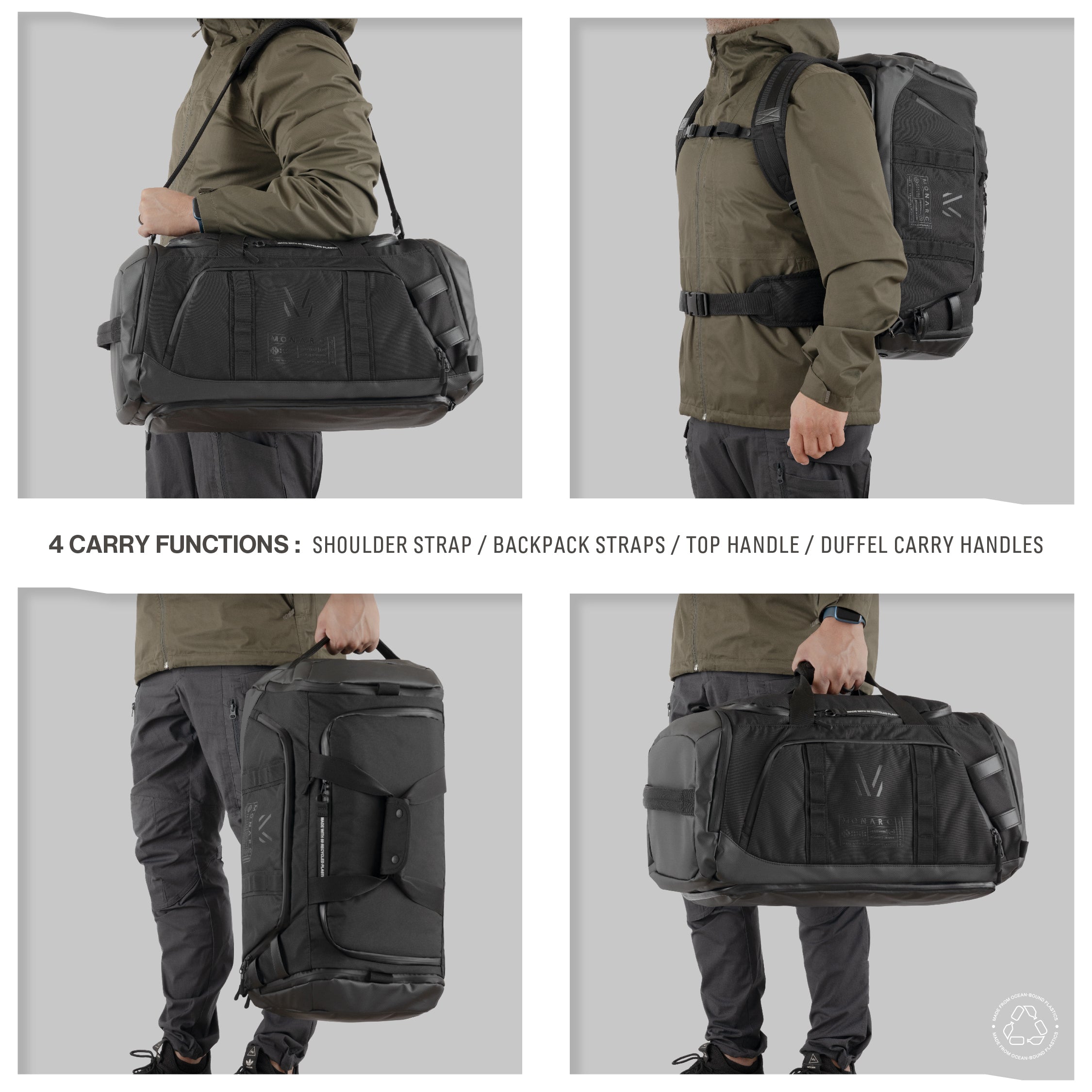 40L Duffel Backpack