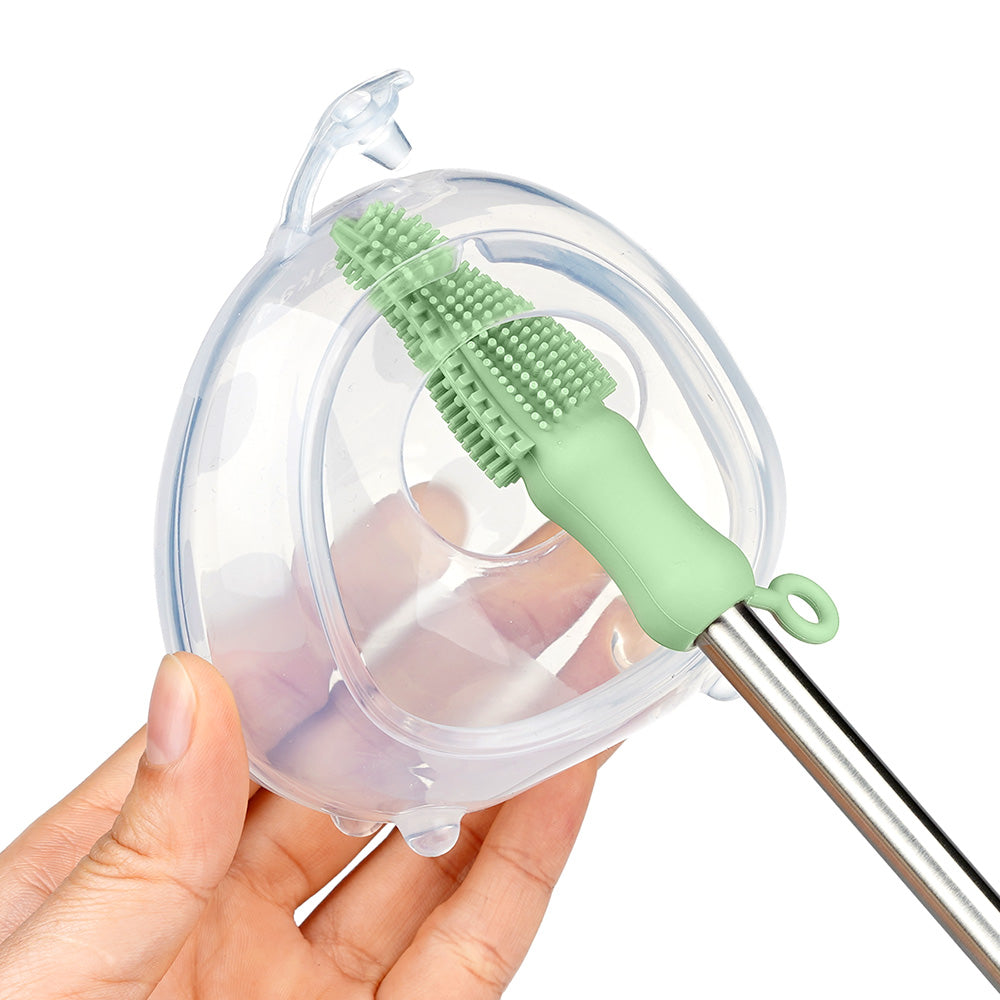 Haakaa Double-Ended Silicone Brush 1 PK